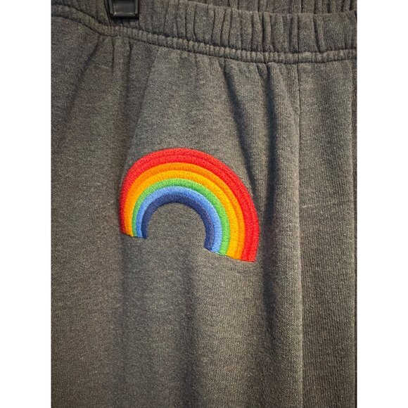Aviator Nation Rainbow Graphic Joggers Size S - Picture 2 of 4